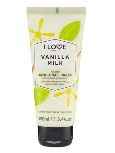 I Love Scented Hand & Nail Cream nawilżający krem do dłoni i paznokci Vanilla Milk 100ml