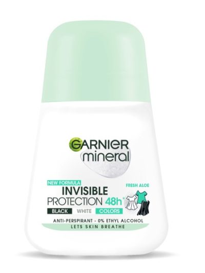 Garnier Mineral Invisible Protection Fresh Aloe antyperspirant w kulce 50ml