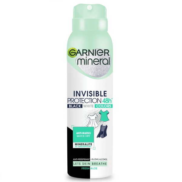 Garnier Mineral Invisible Protection Fresh Aloe antyperspirant 150ml