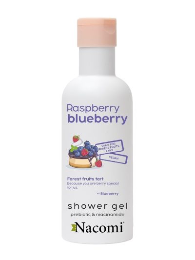 Nacomi Shower Gel żel pod prysznic Borówka i Malina 300ml