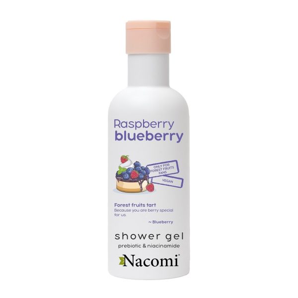 Nacomi Shower Gel żel pod prysznic Borówka i Malina 300ml