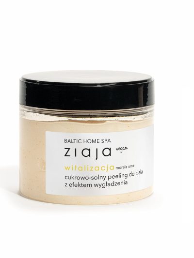Ziaja Baltic Home Spa Witalizacja cukrowo-solny peeling do ciała z efektem wygładzenia Morela Ume 300ml