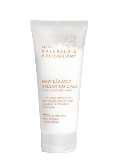 Ziaja Naturalnie Pielęgnujemy nawilżający balsam do ciała przeciw suchości skóry 200ml