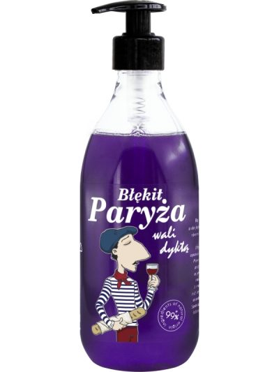LaQ Shots! Błękit Paryża żel do mycia ciała i rąk 500ml