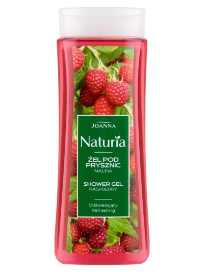 Joanna Naturia odświeżający żel pod prysznic Malina 300ml