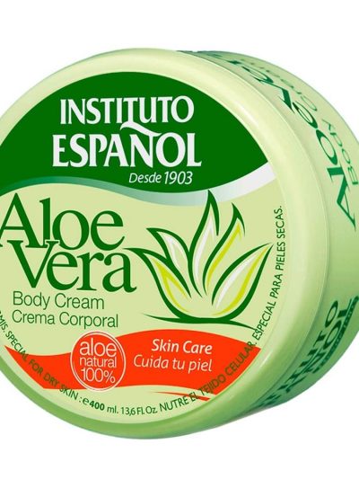 Instituto Espanol Aloe Vera Body Cream nawilżający krem do ciała i rąk na bazie aloesu 200ml