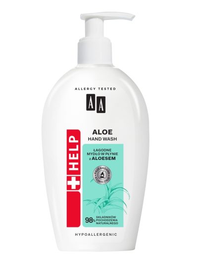 AA Help łagodne mydło w płynie z aloesem 300ml