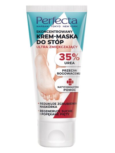 Perfecta Ultra zmiękczający skoncentrowany krem-maska do stóp z 35% urea 80ml