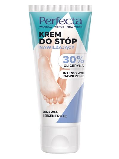 Perfecta Nawilżający krem do stóp z gliceryną 30% 80ml