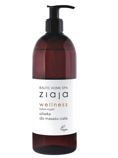 Ziaja Baltic Home Spa Wellness oliwka do masażu ciała Kokos Migdał 490ml
