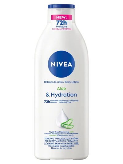 Nivea Łagodzący balsam do ciała Aloe & Hydration 400ml