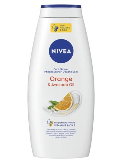 Nivea Orange & Avocado Oil Care Shower pielęgnujący żel pod prysznic 750ml