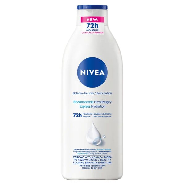 Nivea Błyskawicznie nawilżający balsam do ciała 400ml