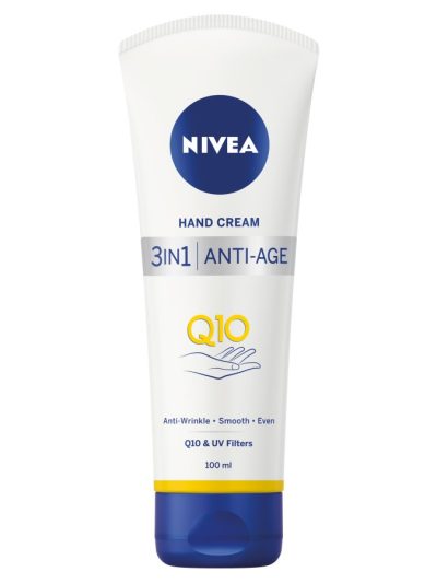 Nivea Q10 3in1 Anti-Age Hand Cream przeciwzmarszczkowy krem do rąk 100ml