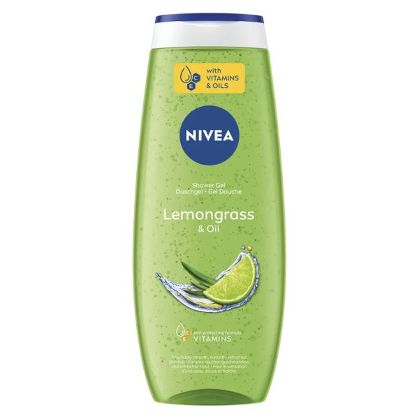 Nivea Lemongrass & Oil Care Shower pielęgnujący żel pod prysznic 500ml