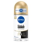 Nivea Black&White Invisible Silky Smooth antyperspirant w kulce 50ml