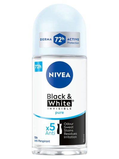Nivea Black&White Invisible Pure antyperspirant w kulce 50ml