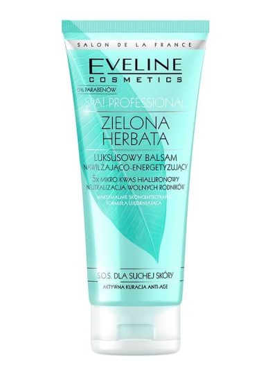 Eveline Cosmetics Spa Professional luksusowy balsam nawilżająco-energetyzujący Zielona Herbata 200ml