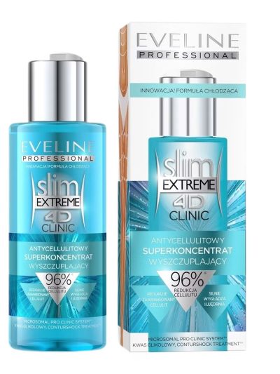Eveline Cosmetics Slim Extreme 4D Clinic antycellulitowy superkoncentrat wyszczuplający 150ml