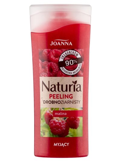 Joanna Naturia peeling drobnoziarnisty Malina 100g