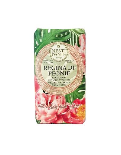 Nesti Dante Regina Di Peonie Sapone naturalne mydło toaletowe Piwonia 250g