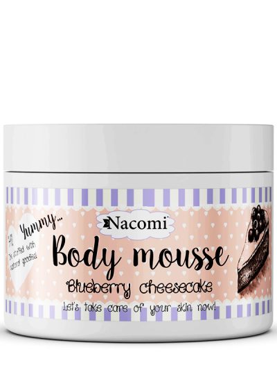 Nacomi Body Mousse mus do ciała Sernik z Borówkami 180ml
