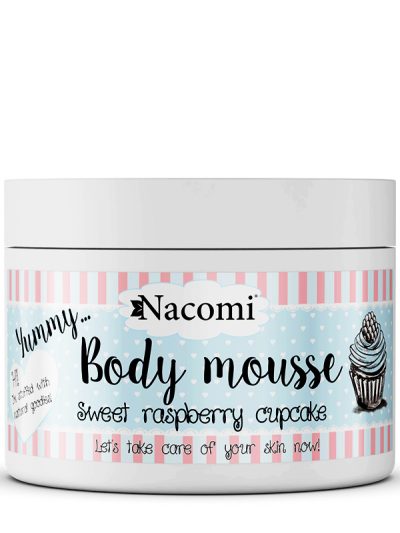 Nacomi Body Mousse mus do ciała Malinowa Babeczka 180ml