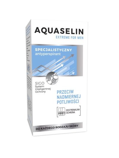 Aquaselin Extreme For Men specjalistyczny antyperspirant przeciw nadmiernej potliwości 50ml