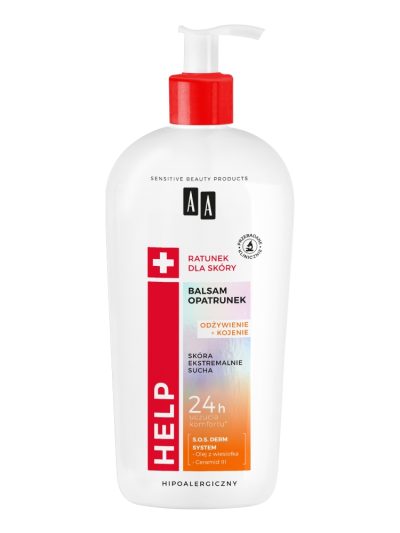 AA Help balsam opatrunek do ciała odżywienie dla skóry ekstremalnie suchej 400ml