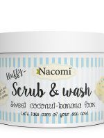 Nacomi Scrub & Wash pianka peelingująco-myjąca Słodka Kokosowo-Bananowa Pianka 180ml