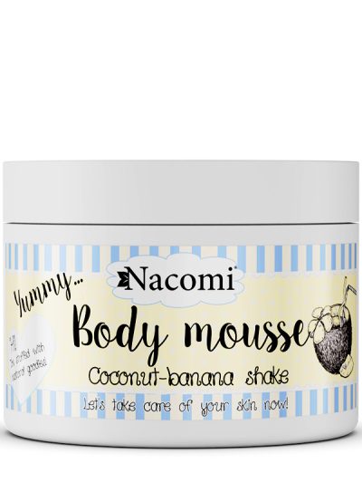 Nacomi Body Mousse mus do ciała Kokosowo-Bananowy Shake 180ml