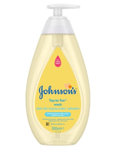 Johnson & Johnson Johnson's Top-to-Toe płyn do mycia ciała i włosów 500ml