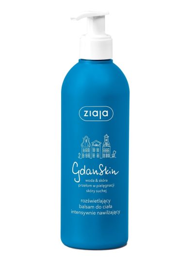 Ziaja GdanSkin rozświetlający balsam do ciała intensywnie nawilżający 300ml
