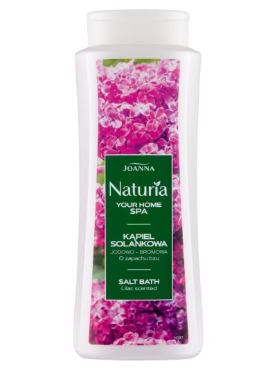 Joanna Naturia kąpiel solankowa jodowo-bromowa o zapachu bzu 500ml