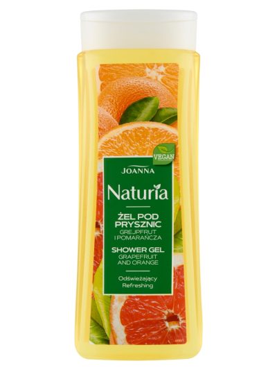 Joanna Naturia odświeżający żel pod prysznic Grejpfrut i Pomarańcza 300ml