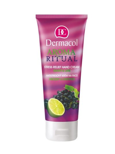 Dermacol Aroma Ritual Stress Relief Hand Cream krem do rąk Grape & Lime 100ml