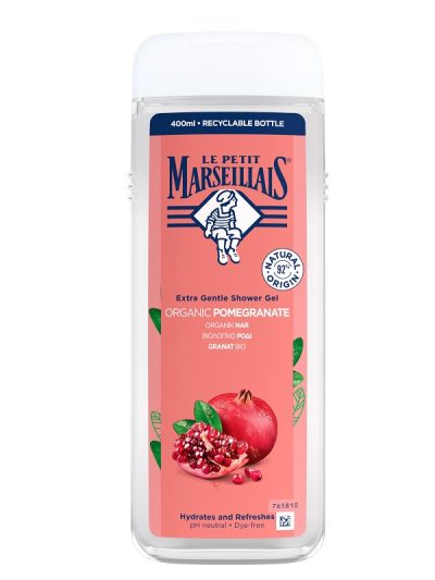 Le Petit Marseillais Delikatny żel pod prysznic Śródziemnomorski Granat 400ml
