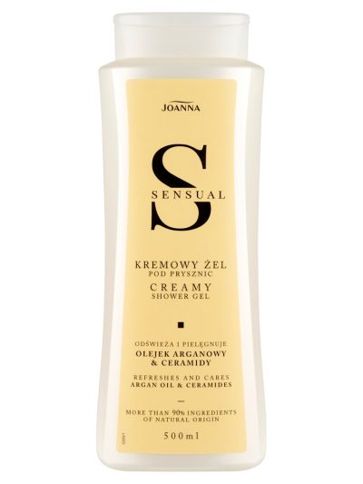 Joanna Sensual kremowy żel pod prysznic Olejek arganowy & Ceramidy 500ml