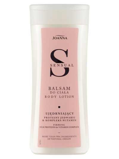 Joanna Sensual balsam do ciała proteiny jedwabiu & kompleks witamin 200g