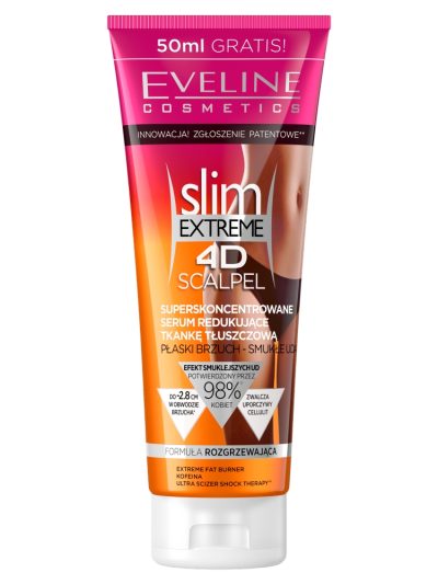 Eveline Cosmetics Slim Extreme 4D Scalpel superskoncentrowane serum redukujące tkankę tłuszczową 250ml