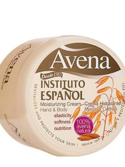 Instituto Espanol Avena Moisturizing Cream Hand & Body krem do ciała Owies 400ml