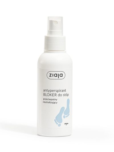Ziaja Bloker antyperspirant do stóp przeciwpotny neutralizujący 100ml