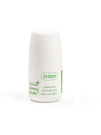 Ziaja Liście Zielonej Oliwki oliwkowy dezodorant bez soli glinu 60ml
