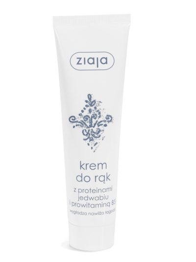 Ziaja Krem do rąk z proteinami jedwabiu i prowitaminą B5 100ml