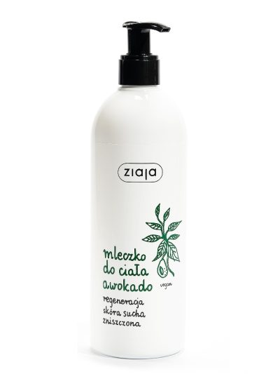 Ziaja Awokado mleczko do ciała do skóry suchej i zniszczonej 400ml