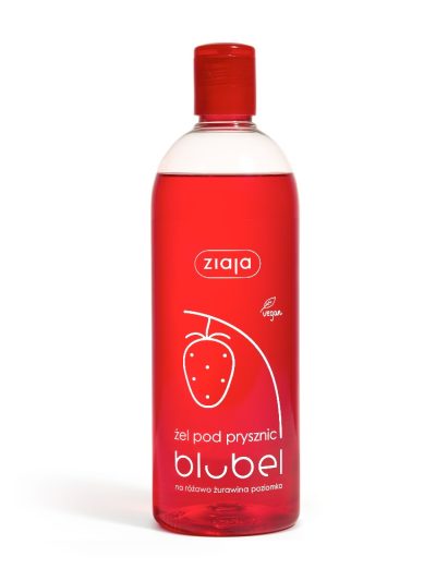 Ziaja Blubel żel pod prysznic Żurawina i Poziomka 500ml