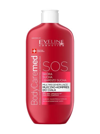 Eveline Cosmetics BodyCare Med+ multiregenerujące mleczko-kompres do ciała 350ml
