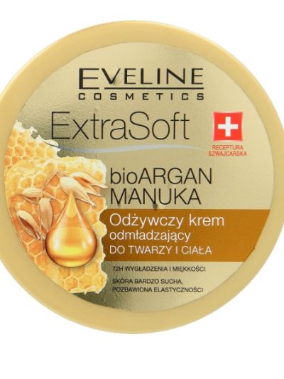 Eveline Cosmetics Extra Soft odżywczy krem odmładzający do twarzy i ciała 175ml
