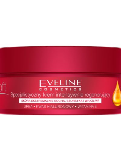 Eveline Cosmetics Extra Soft SOS specjalistyczny krem intensywnie regenerujący do twarzy i ciała 10% Urea 175ml