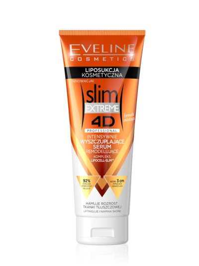 Eveline Cosmetics Slim Extreme 4D intensywnie wyszczuplające serum remodelujące 250ml